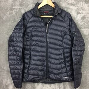 MAMMUT  Puffer Jacket Womens Size M Black Down Full Zip Pocket Lightweight